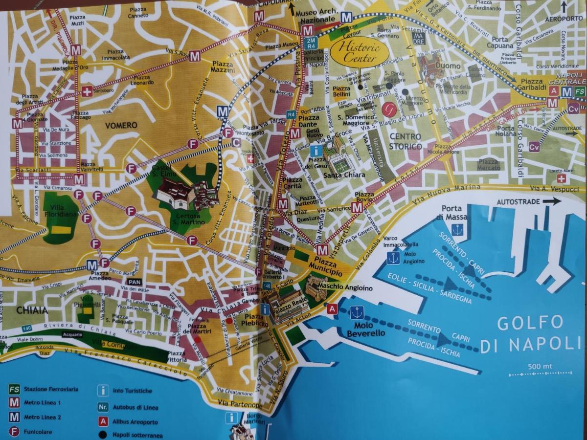 Gregorius Diamerisma Panoramic Terrace Napoli Eksteriør billede
